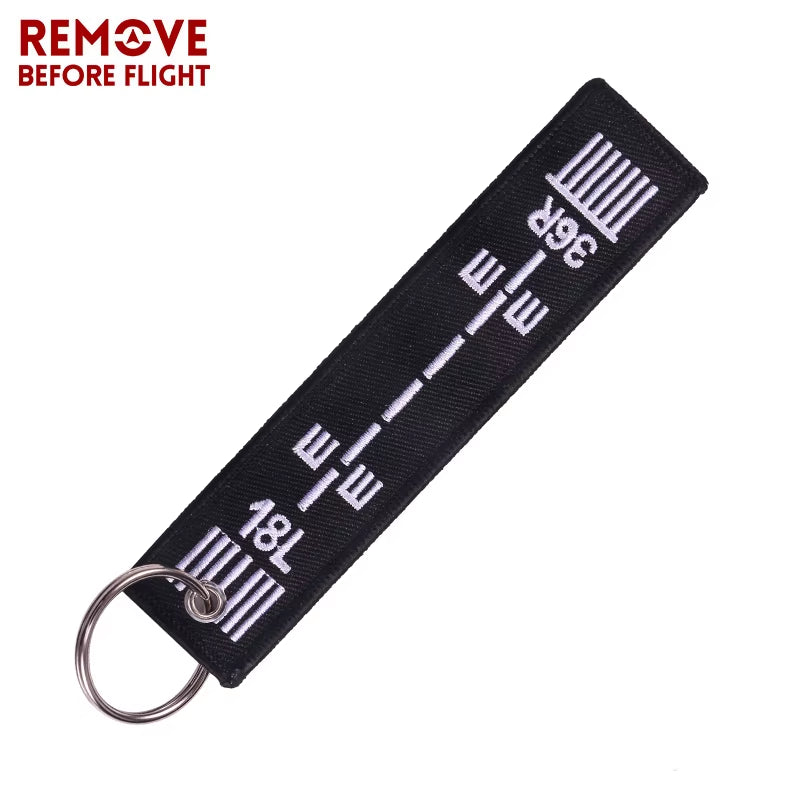OEM Keychain Berloques Red Embroidery Highlight Key Fobs Chains Jewelry Aviation Gifts Chaveiro Masculino
