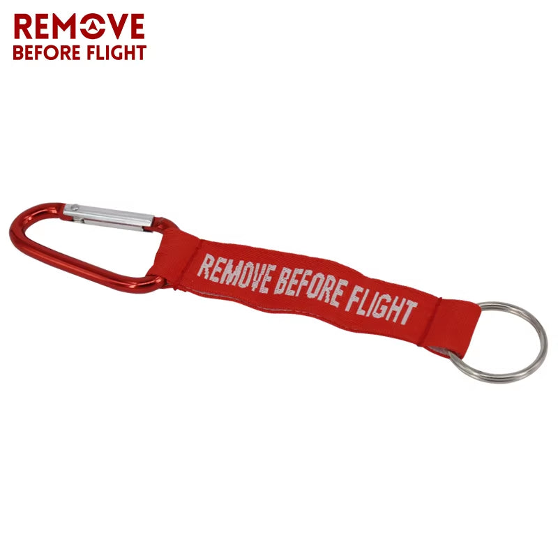 Hot Sale  3PCS Red Keychain Chaveiro Porte Cle Jewel Aviation Tag Key Ring for Car Accessories Creative Tide