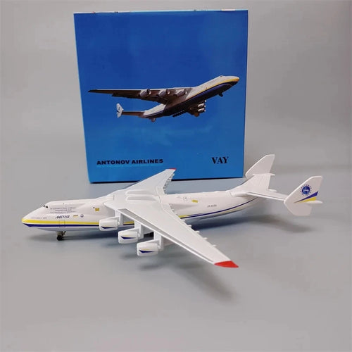 20Cm Ukraine Antonov AN225 Mriya Metal Model Airplane 1:400 Scale Aircraft Aviation Miniature Plane for Collections