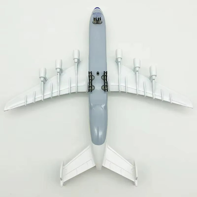 20Cm Ukraine Antonov AN225 Mriya Metal Model Airplane 1:400 Scale Aircraft Aviation Miniature Plane for Collections