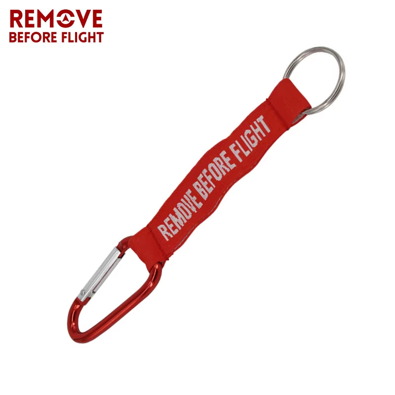 Hot Sale  3PCS Red Keychain Chaveiro Porte Cle Jewel Aviation Tag Key Ring for Car Accessories Creative Tide